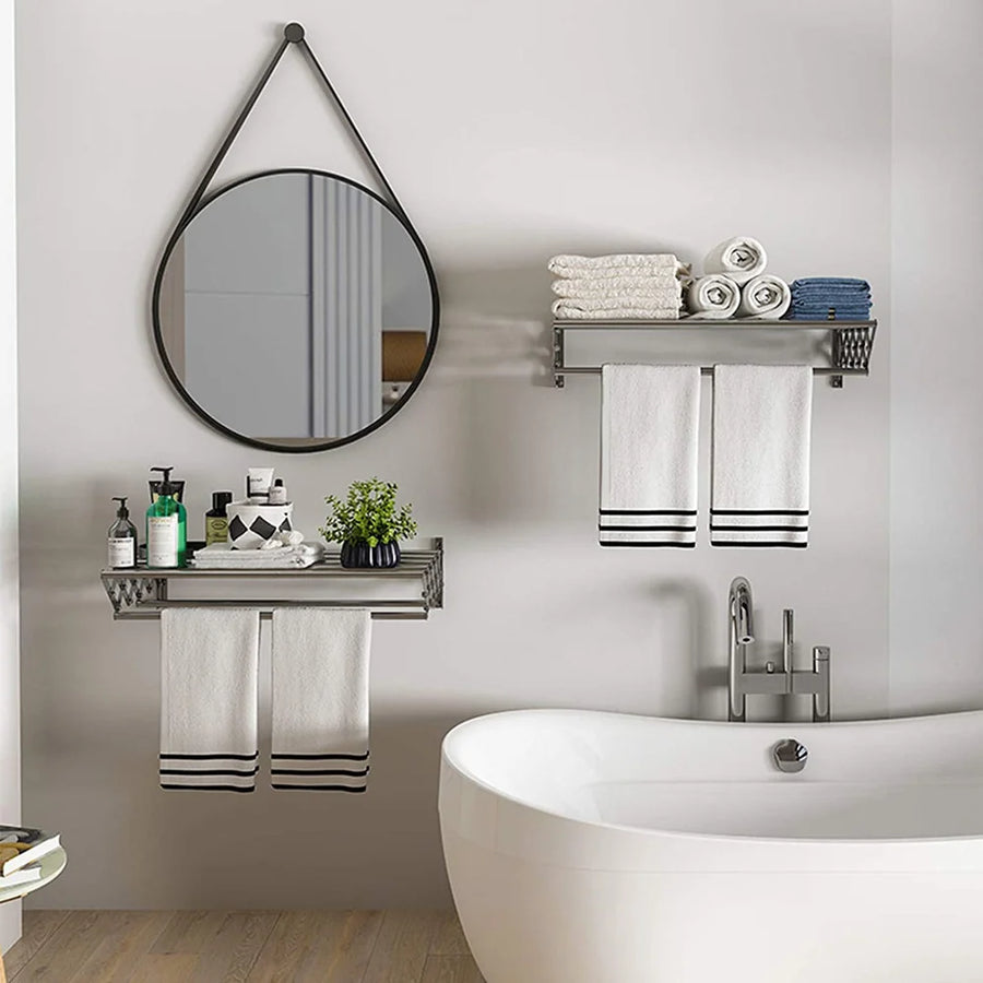 Étendoir à linge mural pliable
