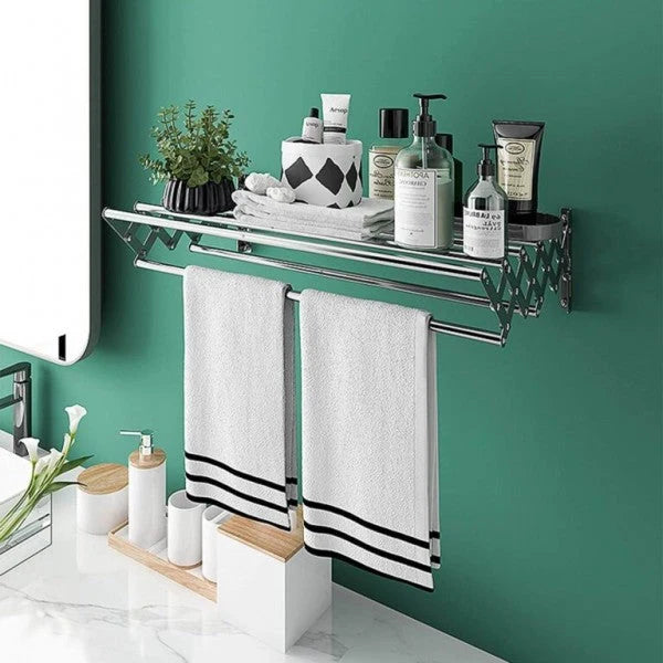Étendoir à linge mural pliable
